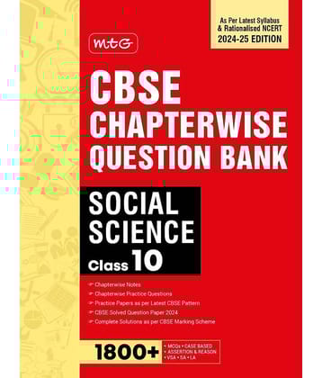 CBSE Class 10 Chapterwise Question Bank Social Science