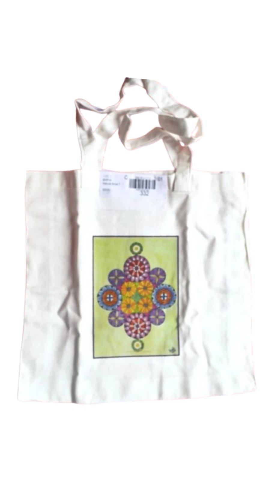 Kalakrishta Multicolor Mandala Tote Bag