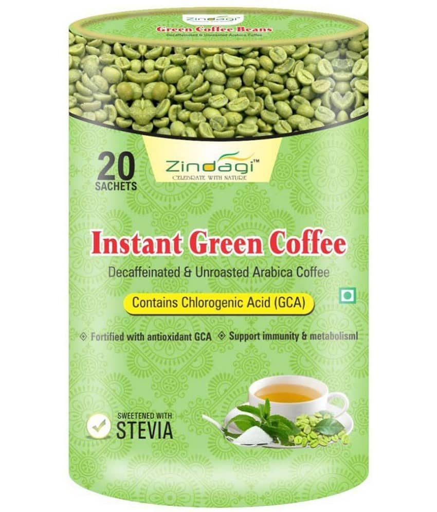 Zindagi Instant Green Coffee Powder 20 Gm