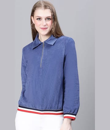 Oxolloxo - cotton Blue Bomber Jackets Pack of 1