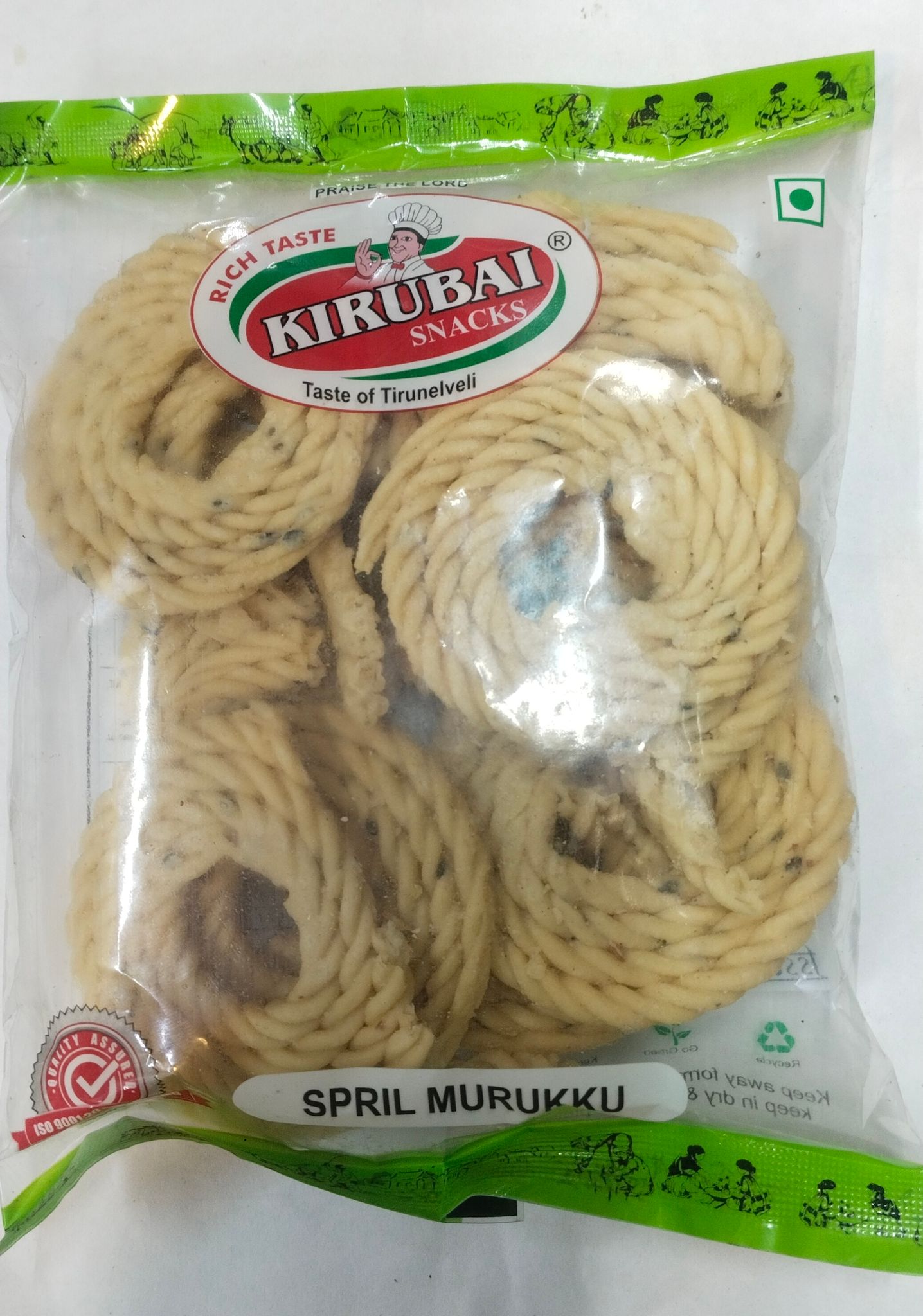 Richaste Kirubai Snacks Taste of tirunelveli spril murukku 