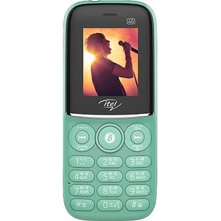 Itel Mx Play (Dual Sim ,1.8 Inch Display, 1900 mAh Battery, Light Green)