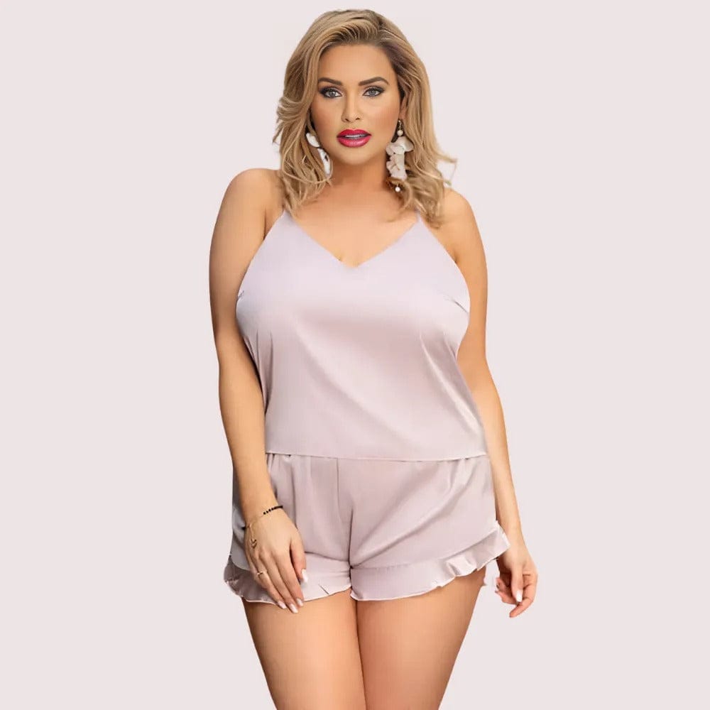 Dreamy Nights Plus Size Loungewear Set - Nightwear & Loungewear | Buy online on ZillyBuy