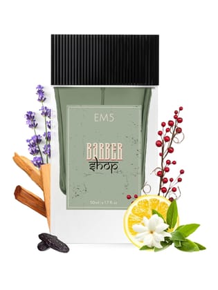 EM5 Barbershop Extrait de Parfum (36%) | Clean, Fresh & Timeless Perfume for Men | Long-Lasting Fragrance with Natural Absolutes & Essential Oils | 50ml EM5 Barbershop Extrait de Parfum (36%) | Clean, Fresh & Timeless Perfume for Men | Long-Lasting Fragr EM5 Barbershop Extrait de Parfum (36%) | Clean, Fresh & Timeless Perfume for Men | Long-Lasting Fragrance with Natural Absolutes & Essential Oils | 50ml EM5 Barbershop Extrait de Parfum (36%) | Clean, Fresh & Timeless Perfume for Men | Long-Lasting Fragr