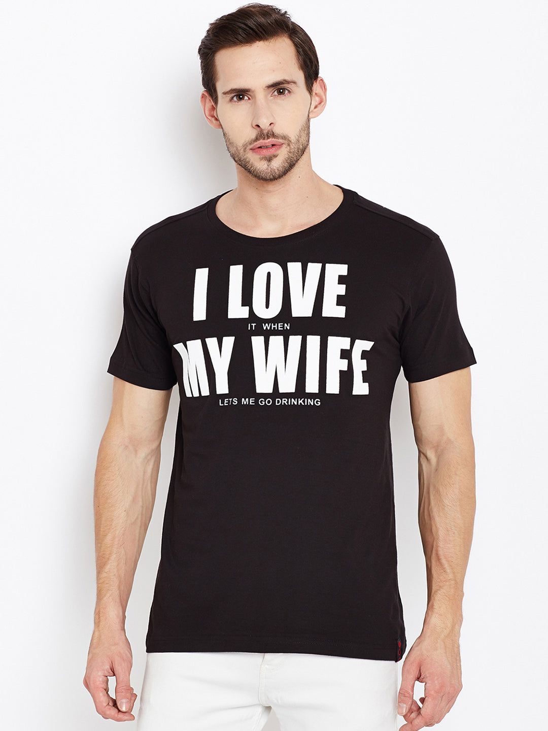 I-LOVE-MY-WIFE-S / Black