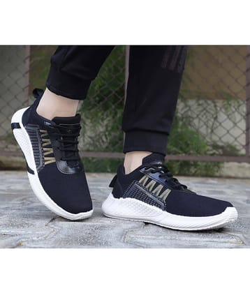 Port Men's Black Running Shoes