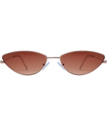 Peter Jones - Gold Cat Eye Sunglasses ( Pack of 1 )
