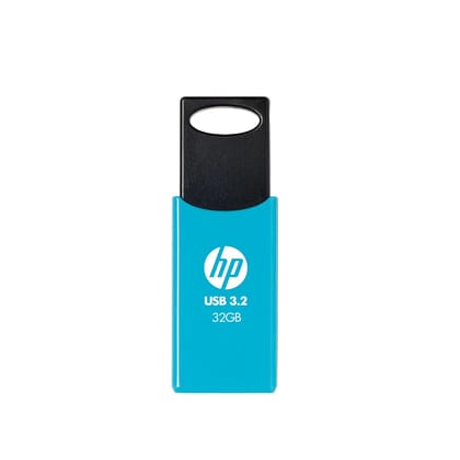 HP 712W 32GB USB 3.2 Flash Drive- Blue