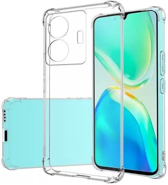 PLUGTECH TPU Ultra Hybrid Clear Camera Protection Back Cover Case for Vivo T1 Pro,iQOO Z6 Pro