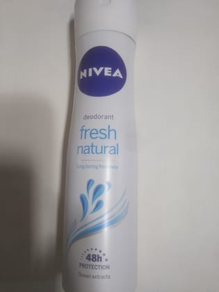 Nivea Deodorant Fresh Natural Long lasting freshness 48h Protection Ocean extracts 