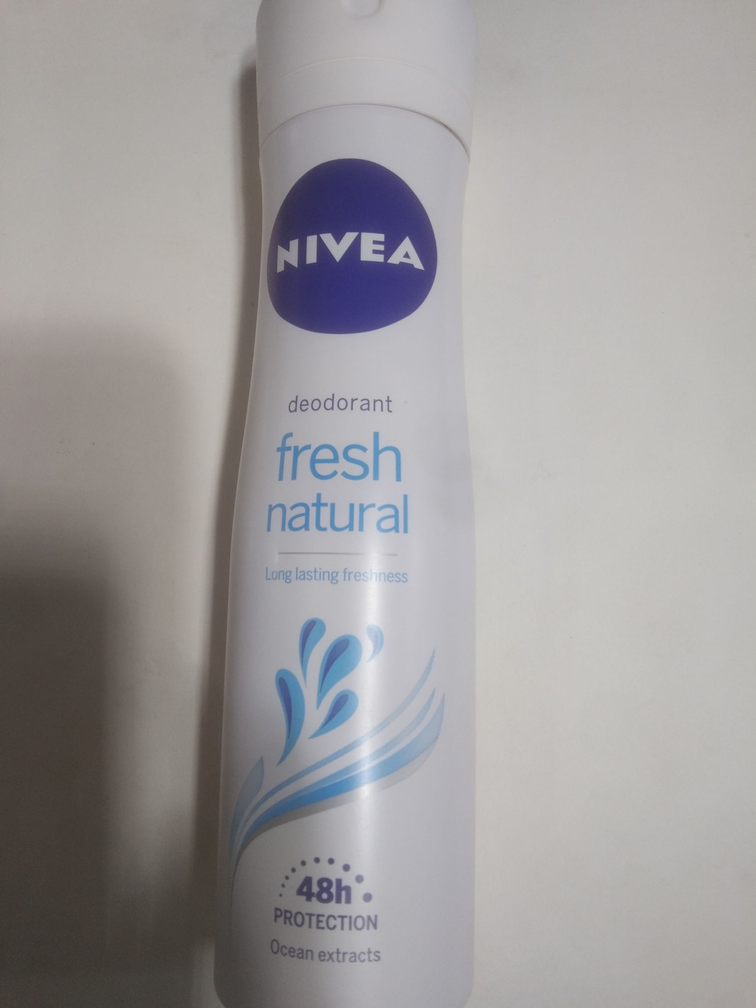 Nivea Deodorant Fresh Natural Long lasting freshness 48h Protection Ocean extracts 
