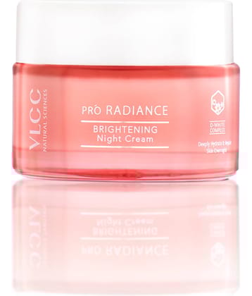 Vlcc Pro Radiance Skin Brightening Night Cream Hydrate & Repair Skin 50G