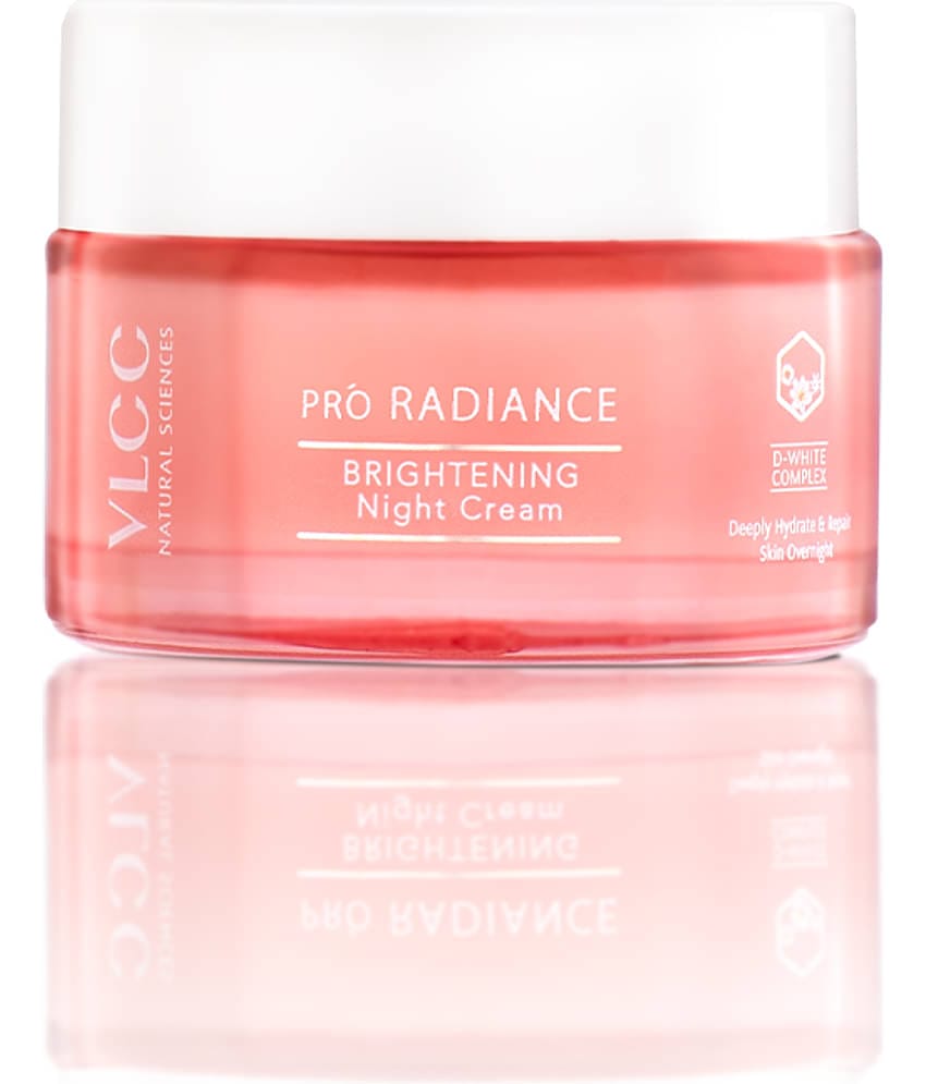 Vlcc Pro Radiance Skin Brightening Night Cream Hydrate & Repair Skin 50G
