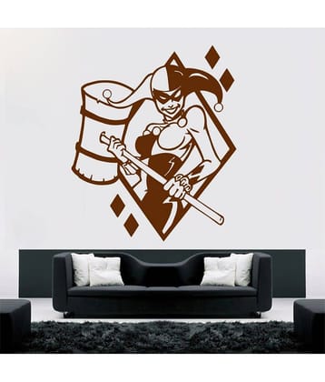 Decor Villa Joker Female Vinyl Wall Stickers