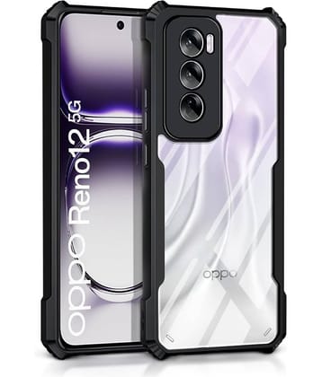 Case Vault Covers Shock Proof Case Compatible For Polycarbonate Oppo Reno 12 5G ( )