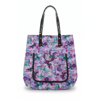 Lavender Bloom Floral Tote Bag