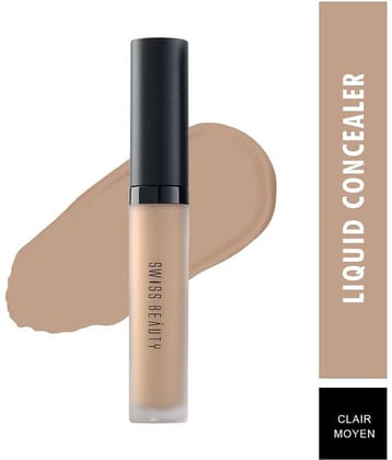 Swiss Beauty Professional Liquid Concealer (Medium Moyen), 5.6gm