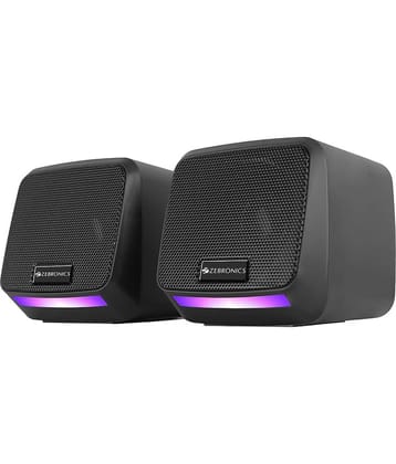 Zebronics ZEB IGLOO 1 8 W Bluetooth Speaker Bluetooth V 5.3 with USB,Aux Playback Time 1000 hrs Black