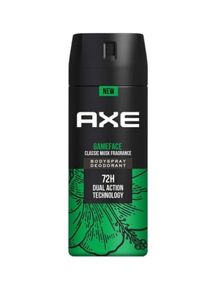 AXE Recharge Game Face Body Spray for Men, 150ml