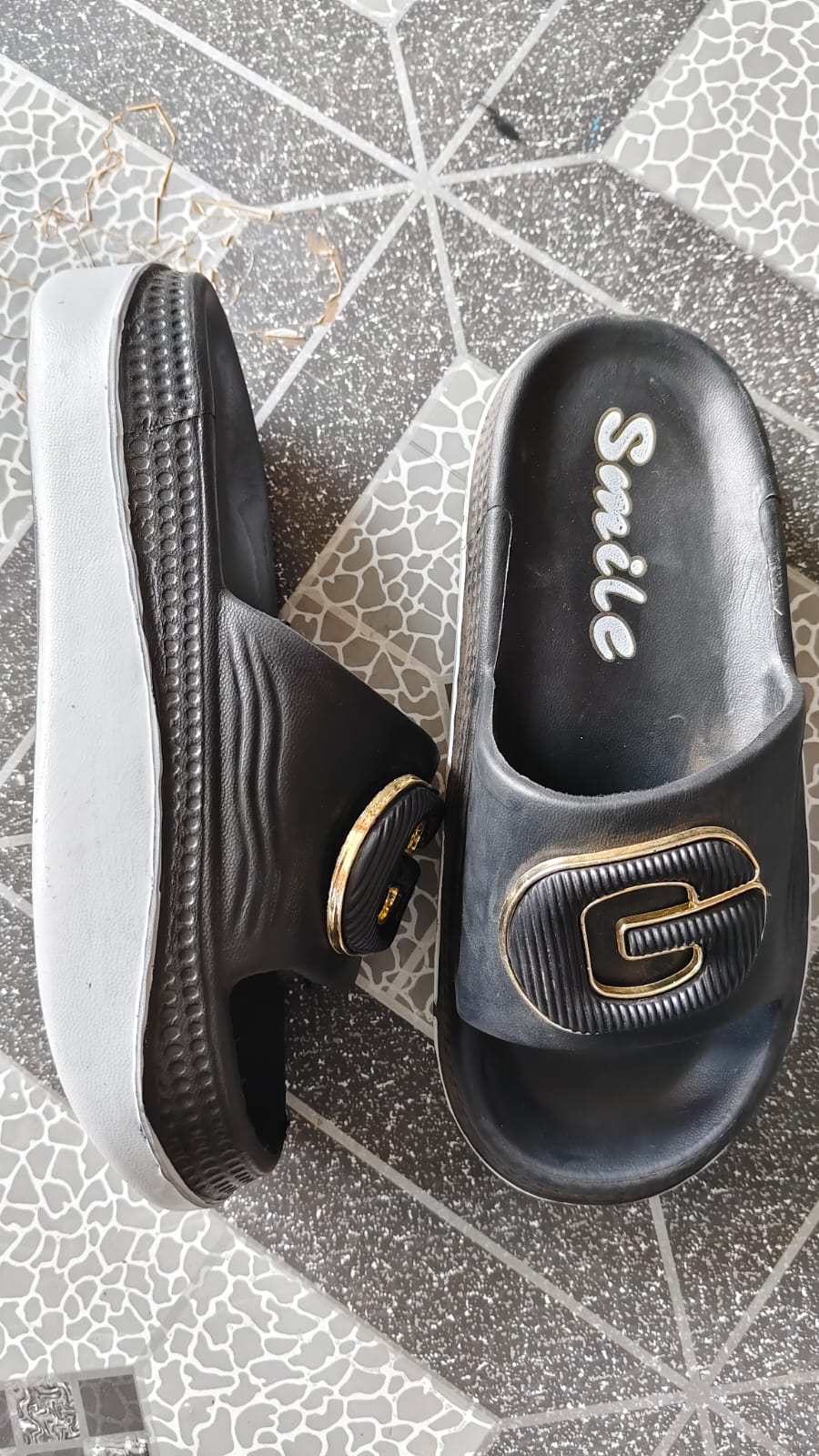 Smile Womens Casual Slide Slipper