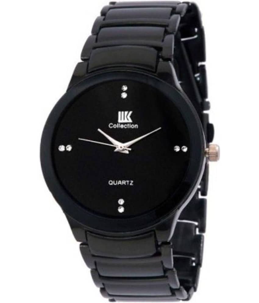 Iik Collection Black Analog Watch