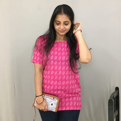 Trendy Tops - Katha Raani - Pure Cotton-34 - XS