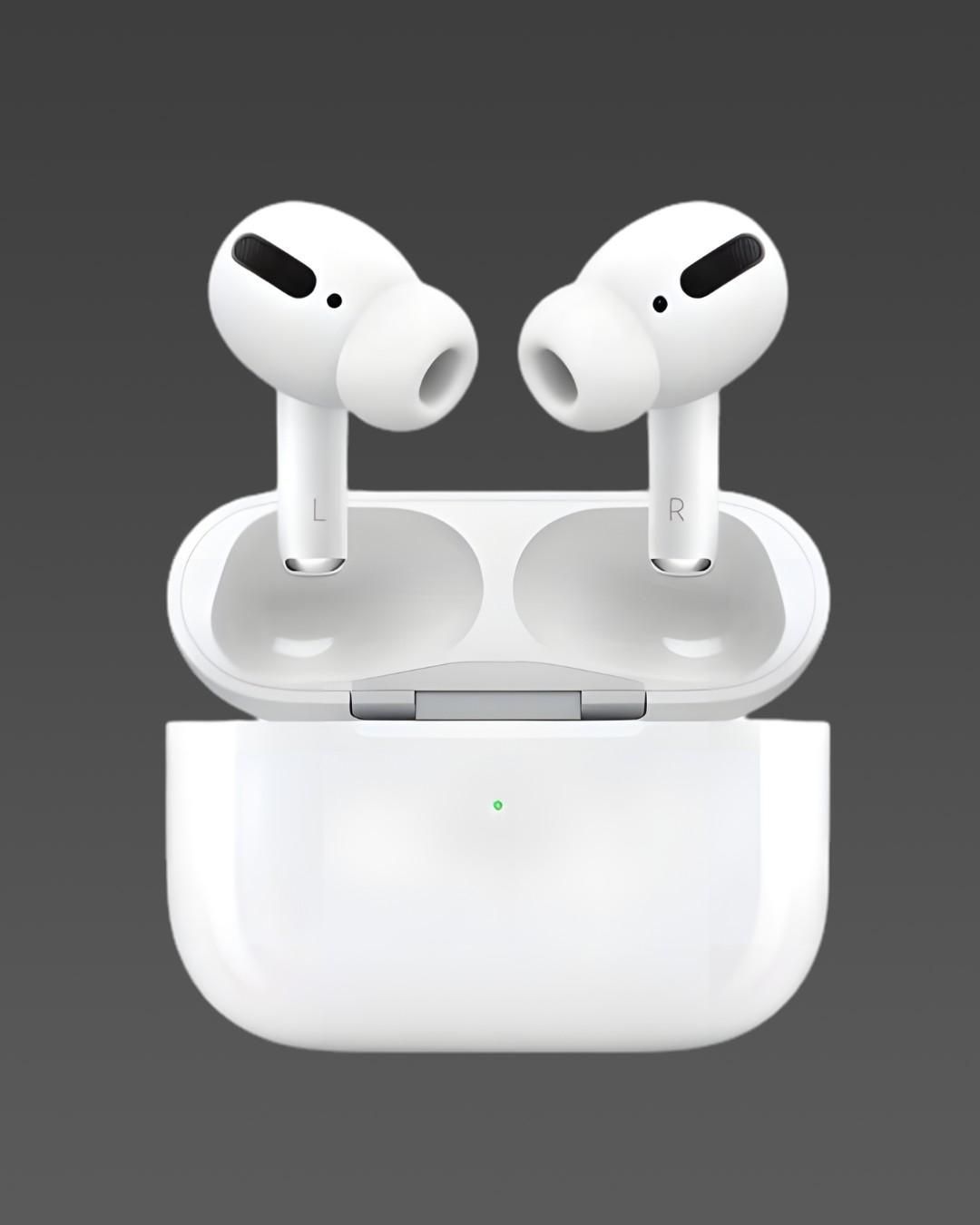 Ear Pods with wireless charging case with sensor Enable Bluetooth Headset ( White , True wireless)