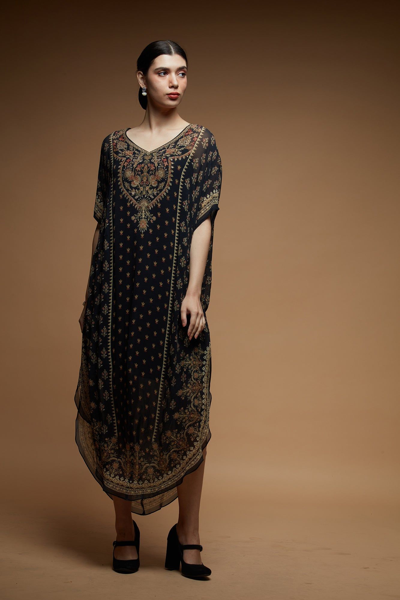Black Color Tunic-Free Size