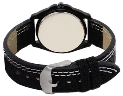 LOREM Black Wifey Analog Watch for Women LR234-UF