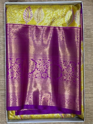 Semi Kanchi Silk Saree