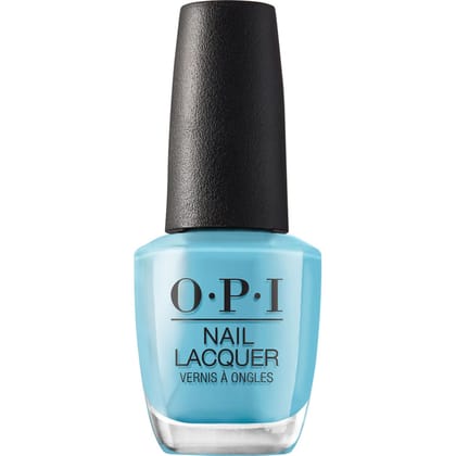 O.P.I Nail Lacquer | Can't Find My Czechbook (Aqua blue) | 15 ml | Long-Lasting, Glossy Nail Polish | Fast Drying, Chip Resistant O.P.I Nail Lacquer | Can't Find My Czechbook (Aqua blue) | 15 ml | Long-Lasting, Glossy Nail Polish | Fast Drying, Chip Resi