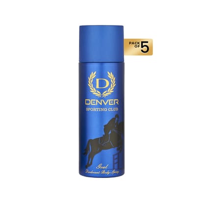 Denver Goal Deo 200ml Pack Of 5