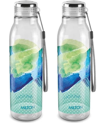 Milton Helix 1000 Pet Water Bottle, Set of 3, 1 Litre Each, Purple