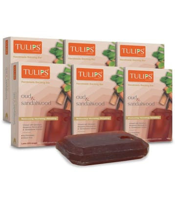 Tulips - Moisturizing Bathing Bar for All Skin Type ( Pack of 6 )