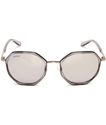 Roadies - White Geometric Sunglasses ( Pack of 1 )