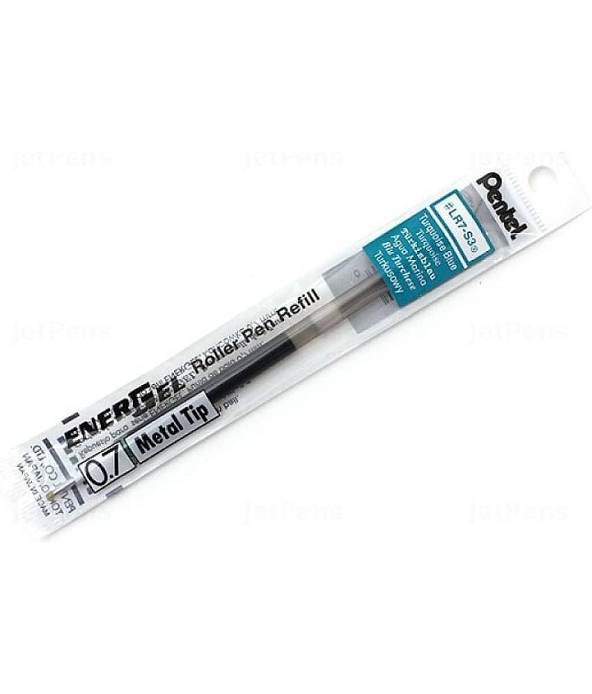 Pentel Energel Refill 0.7Mm Gel Pen Refill (Pack Of 20, Turquoise Blue)