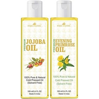 PARK DANIEL Jojoba Oil &amp; Evening Primrose Oil Combo Pack Of 2 bottle of 100 ml(200 ml) (200 ml)