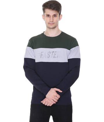 RF RAVES - Green Fleece Regular Fit Men's Sweatshirt ( Pack of 1 )
