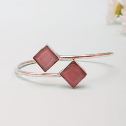 Stone-Studded Wrap Bracelet