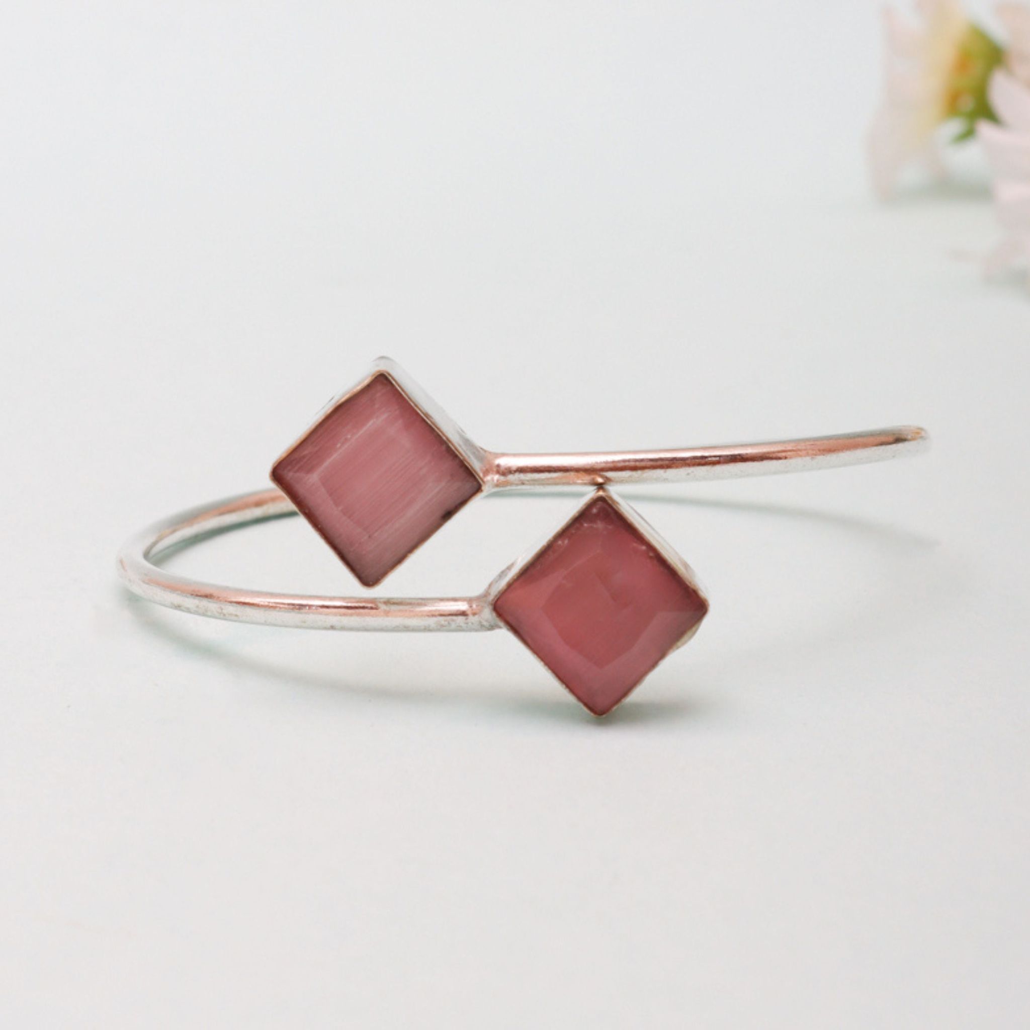 Stone-Studded Wrap Bracelet