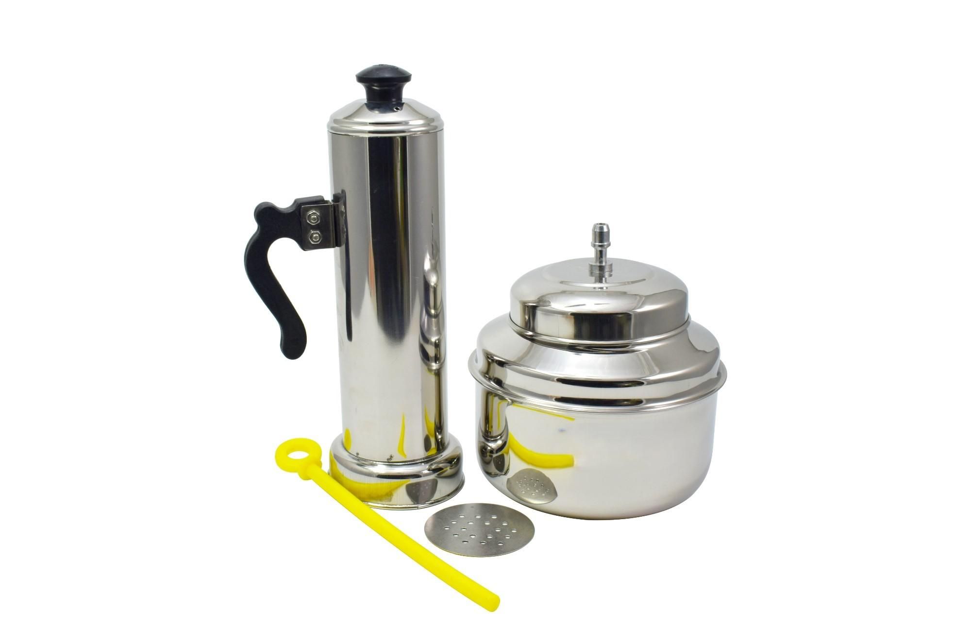 Avatar Stainless Steel Puttu Cooker | Traditional Kerala Puttu Cooker