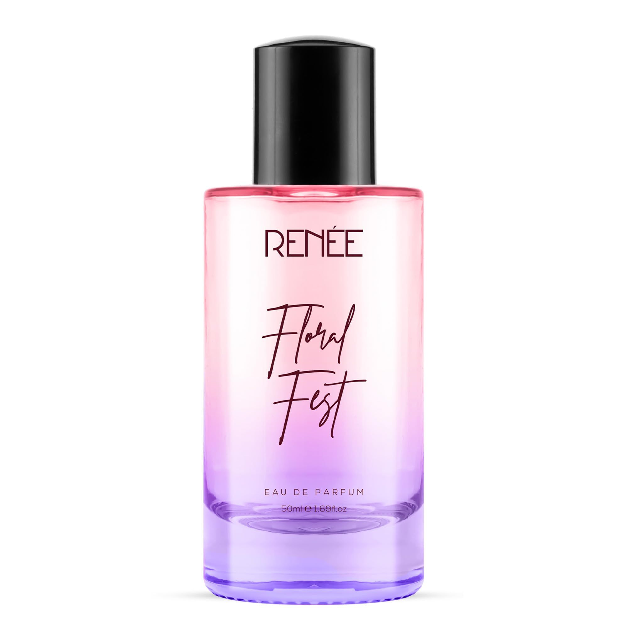 RENEE Floral Fest Eau De Parfum, Premium Long-lasting Fragrance With Notes of Orange, Mandarin, Osmanthus, Rose & Vanilla, Scent for Every Occasion, Ideal Perfume for Women, 50Ml RENEE Floral Fest Eau De Parfum, Premium Long-lasting Fragrance With Notes 