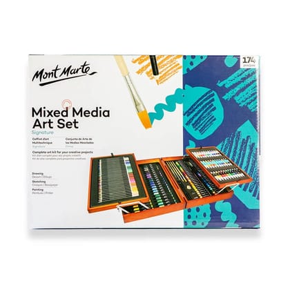 Mont Marte Mixed Media Art Sets (Choose Size)-174