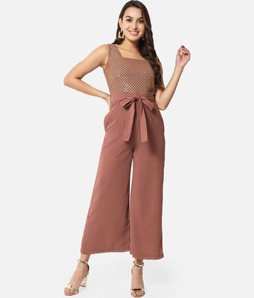 ALL WAYS YOU - Brown Polyester Regular Fit Women's Jumpsuit ( Pack of 1 )