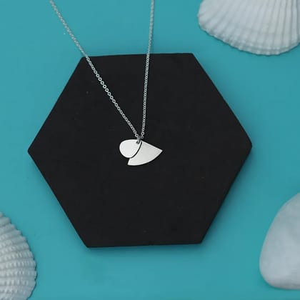 Sea Shells Neckles-Silver