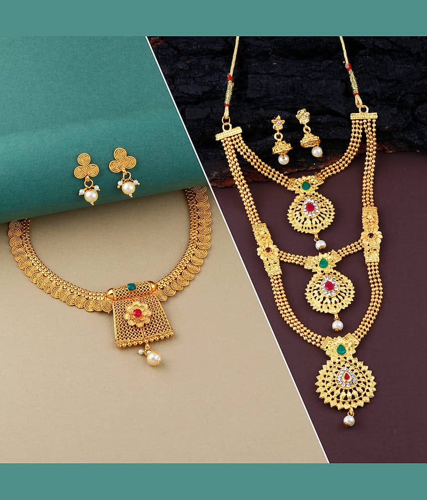 ShreejiHuf Alloy Golden