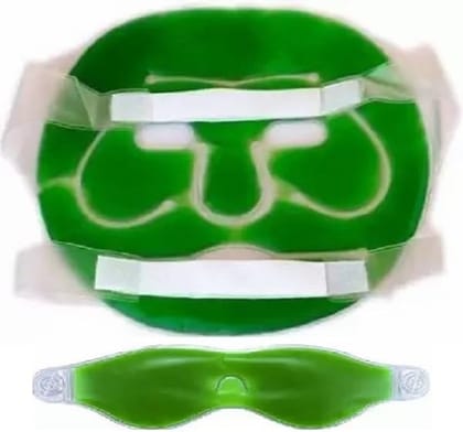 Elecsera Aloe Vera Cool Gel Eye Cooling Gel Full Face Mask Reusable