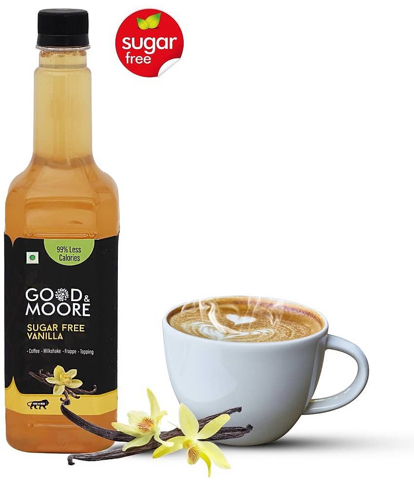 GOOD+MOORE Sugar Free Vanilla Syrup 750 mL