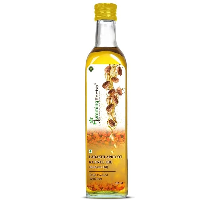 Humming Herbs Natural Ladakhi Apricot Kernel Oil - Khumani Oil, 100 ml - Pack of 1