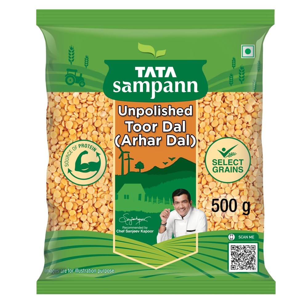 Tata Sampann Toor Dal, 500g